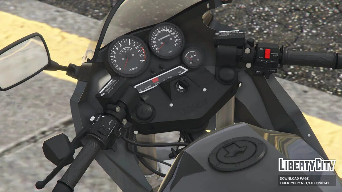 Kawasaki GPZ-900R v1.0 / GTA 5