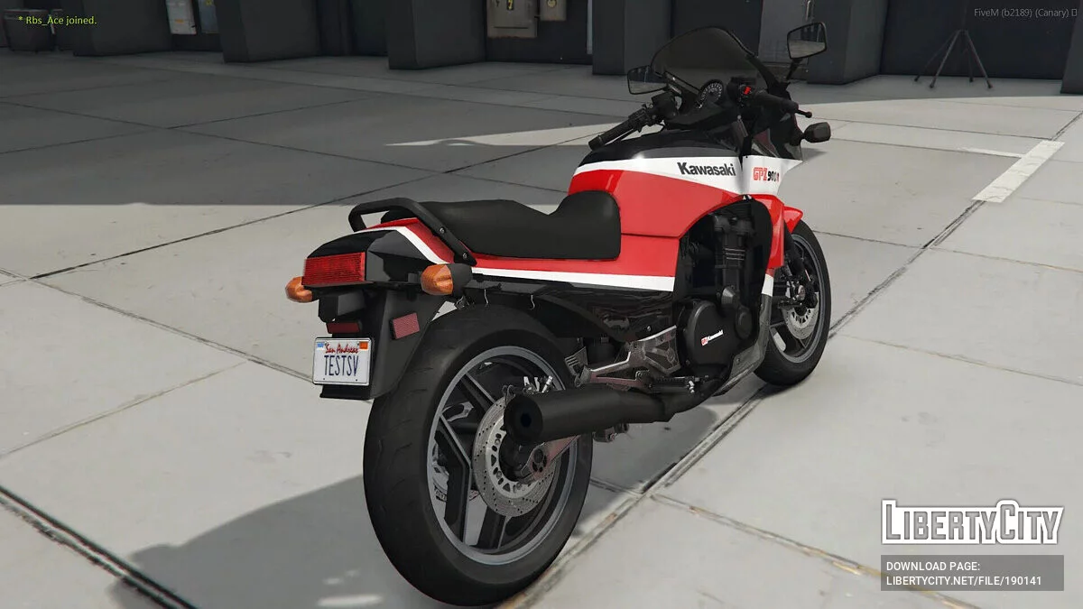 Kawasaki GPZ-900R v1.0 / GTA 5
