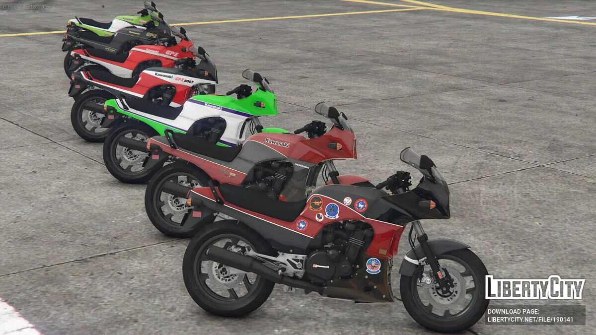 Kawasaki GPZ-900R v1.0 / GTA 5