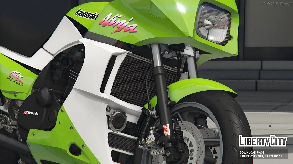 Kawasaki GPZ-900R v1.0 / GTA 5