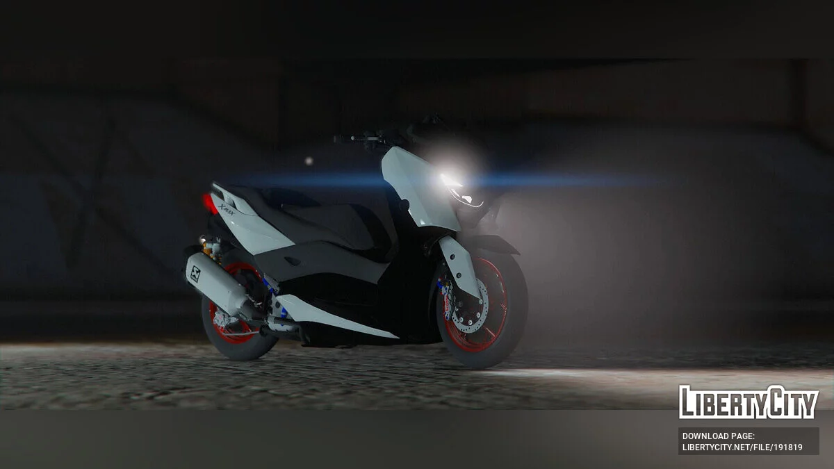 2018 Yamaha Xmax 300 v1.0 / GTA 5