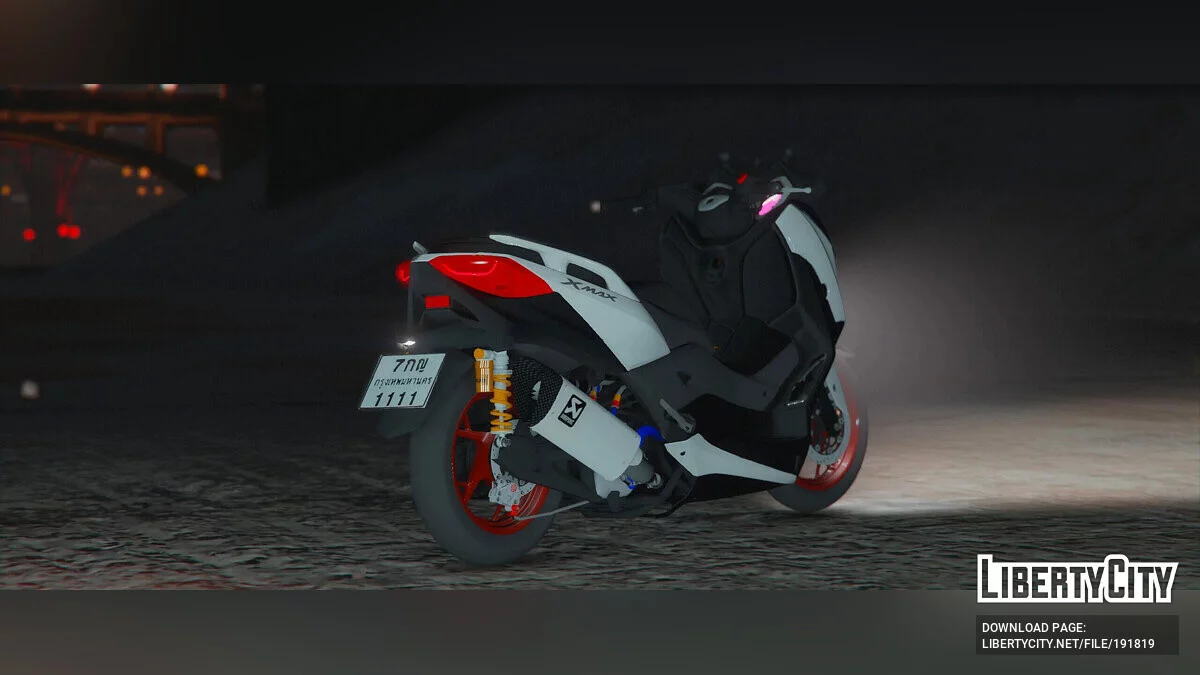 2018 Yamaha Xmax 300 v1.0 / GTA 5