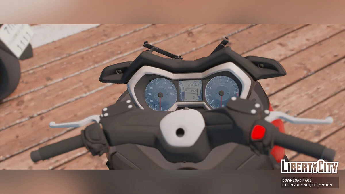 2018 Yamaha Xmax 300 v1.0 / GTA 5