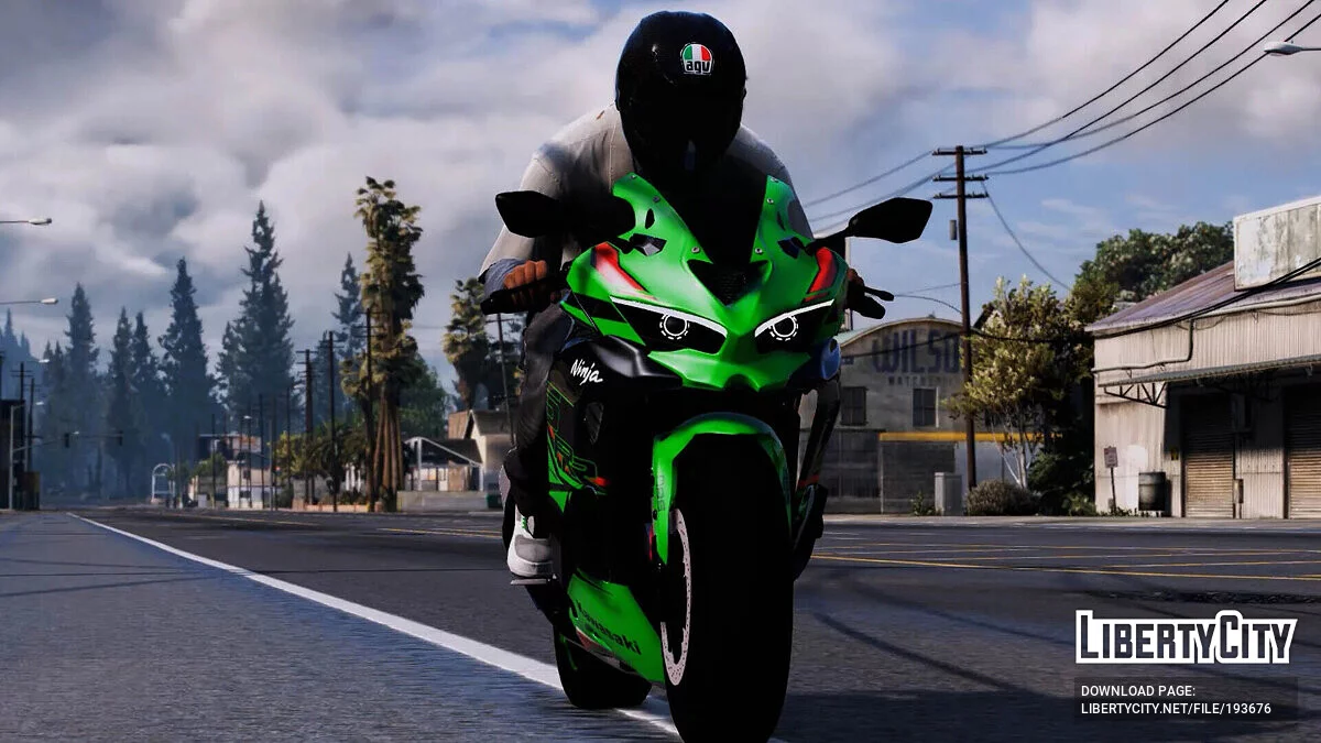 Kawasaki Ninja ZX25R KRT Edition 2023 v1.0 / GTA 5