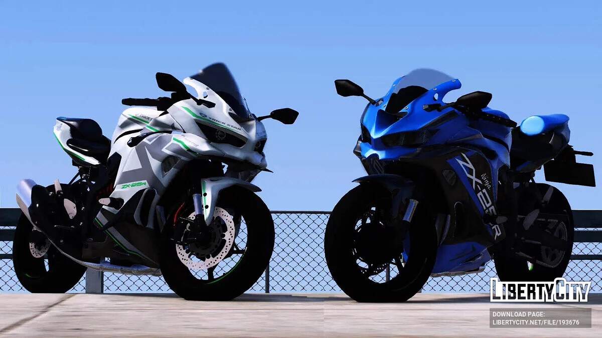 Kawasaki Ninja ZX25R KRT Edition 2023 v1.0 / GTA 5