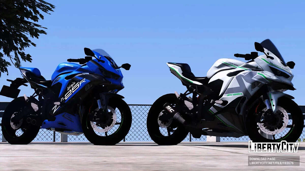 Kawasaki Ninja ZX25R KRT Edition 2023 v1.0 / GTA 5