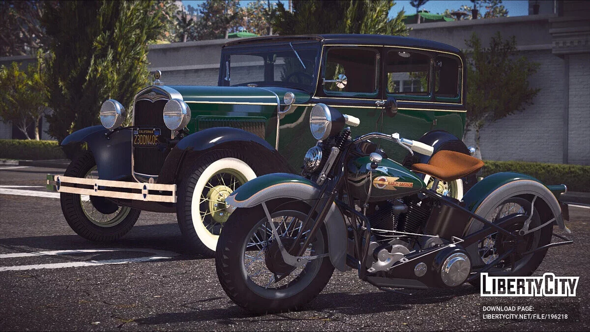 Harley-Davidson E de 1936 / GTA 5
