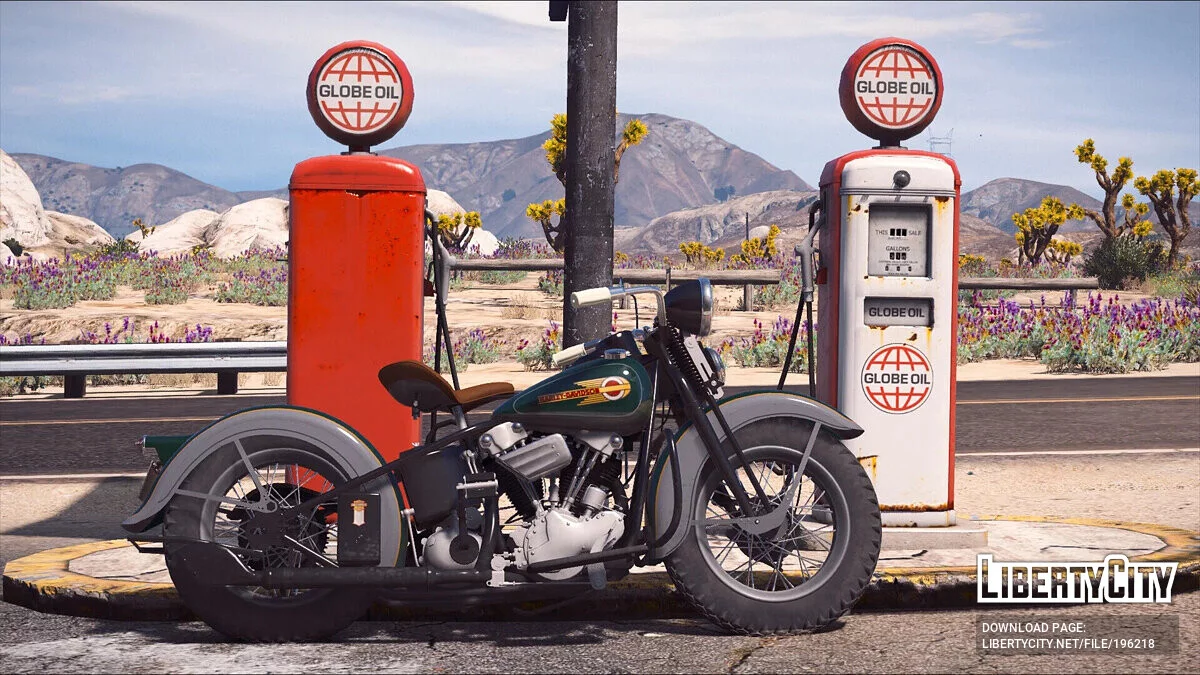 Harley-Davidson E de 1936 / GTA 5