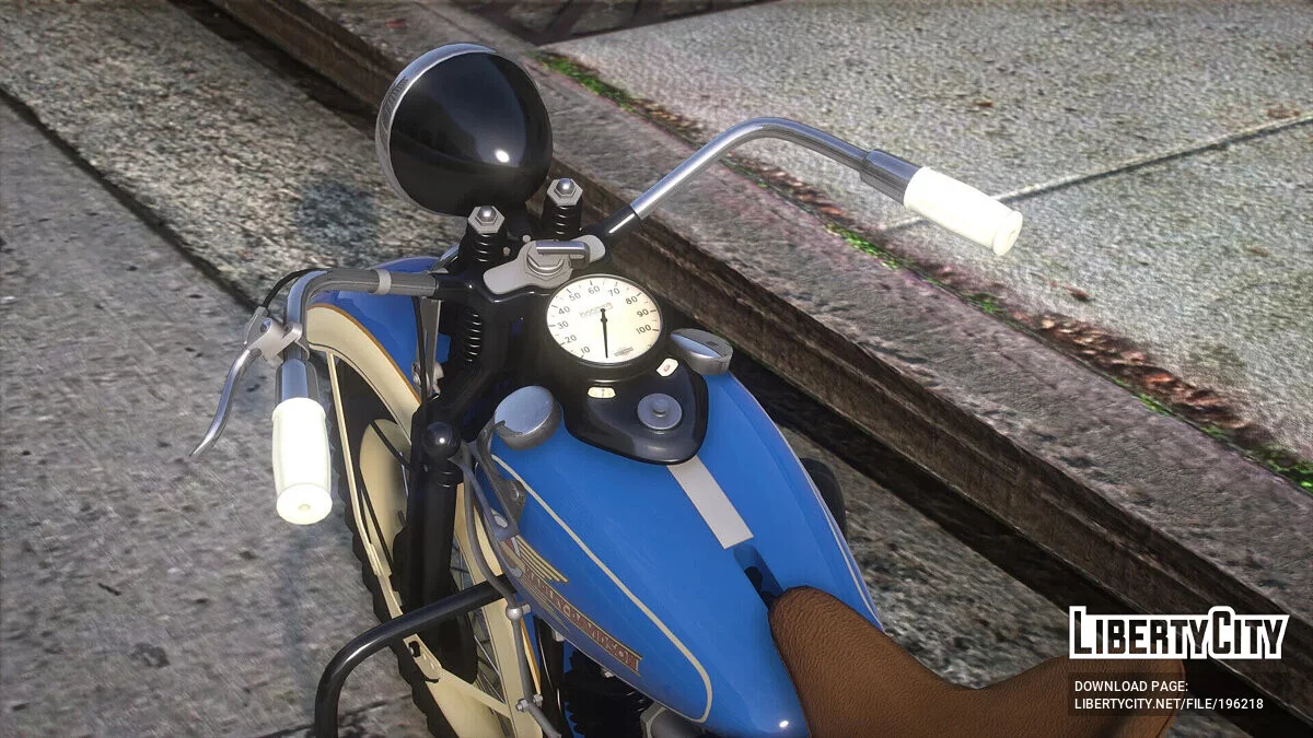 Harley-Davidson E de 1936 / GTA 5