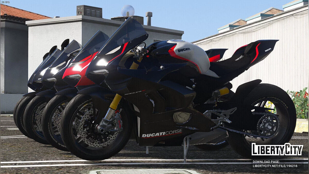 Пакет Ducati Panigale V4 / GTA 5