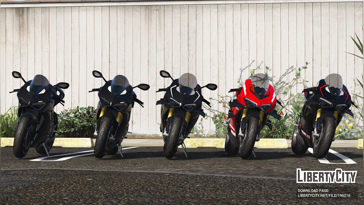 Пакет Ducati Panigale V4 / GTA 5
