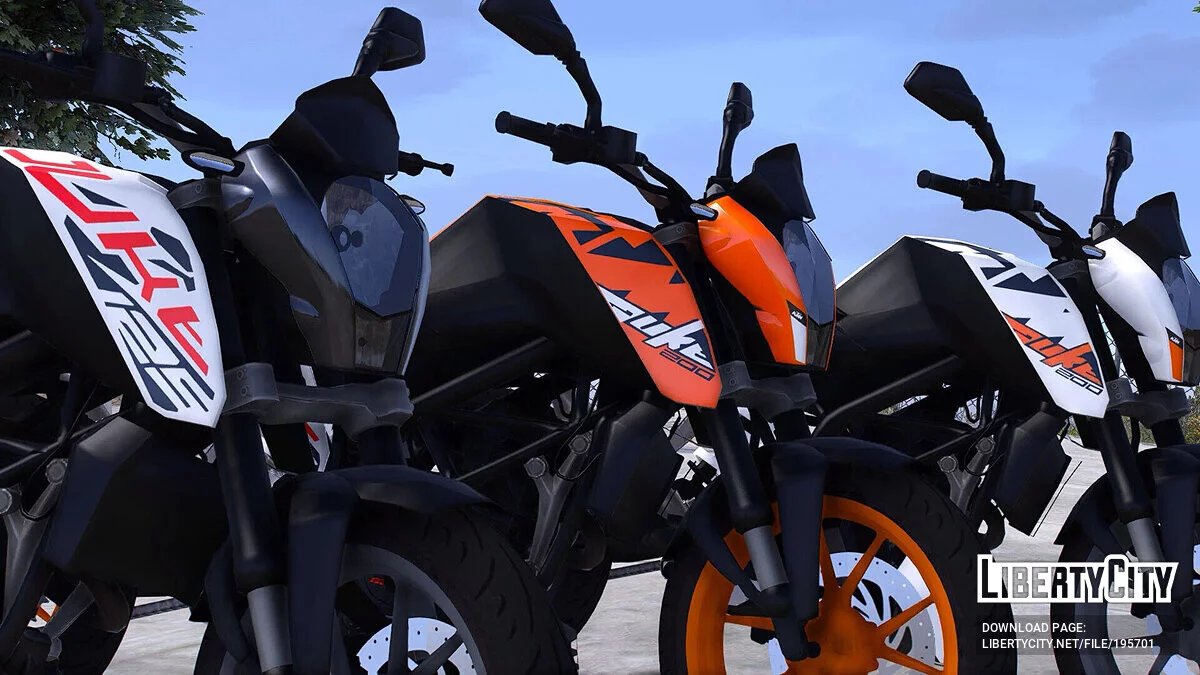 KTM DUKE 125 / 200 v1.0 / جي تي أي 5