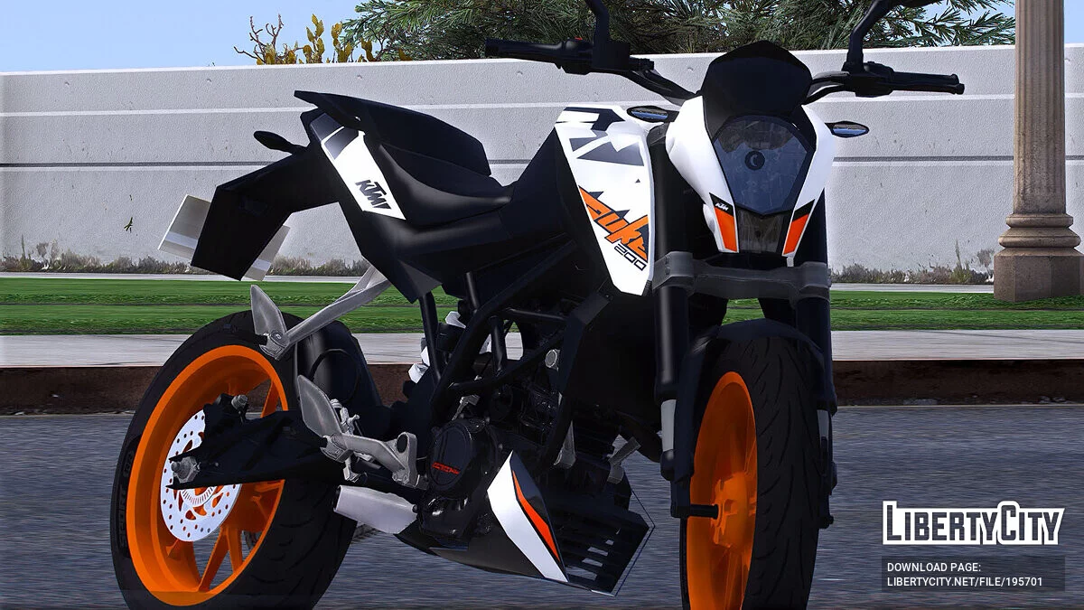 KTM DUKE 125 / 200 v1.0 / جي تي أي 5