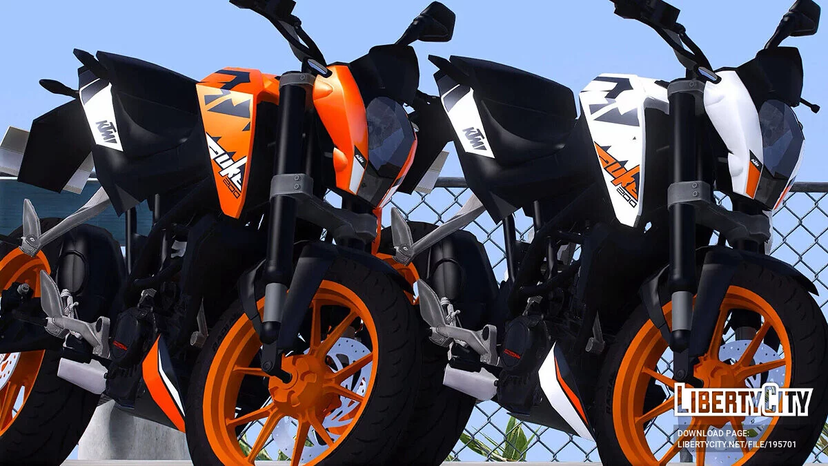 KTM DUKE 125 / 200 v1.0 / جي تي أي 5