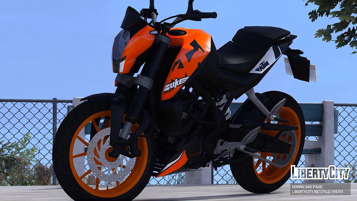 KTM DUKE 125 / 200 v1.0 / جي تي أي 5