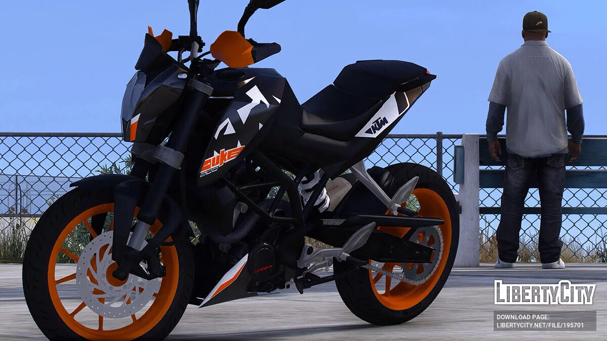 KTM DUKE 125 / 200 v1.0 / جي تي أي 5