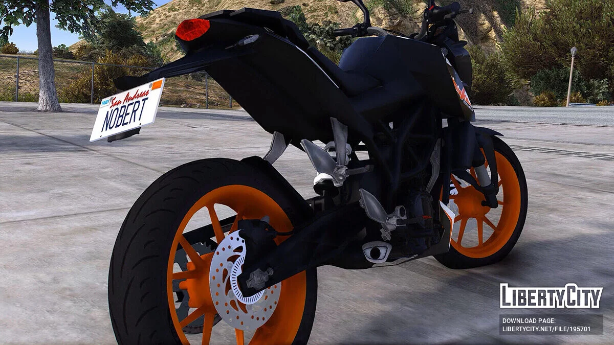 KTM DUKE 125 / 200 v1.0 / جي تي أي 5