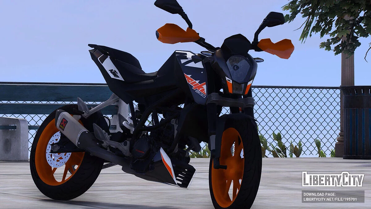 KTM DUKE 125 / 200 v1.0 / جي تي أي 5