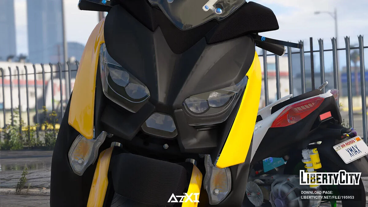 Yamaha X-Max 300 2017 Tuning v1.0.1 / GTA 5