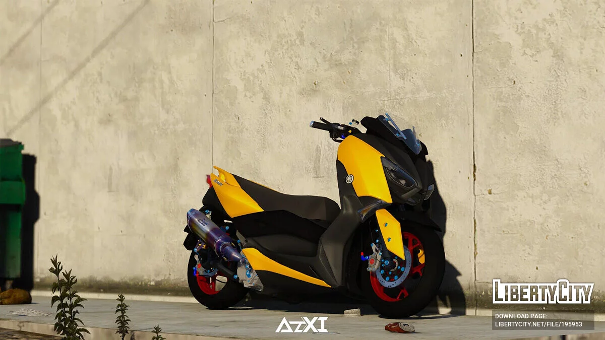 Yamaha X-Max 300 2017 Tuning v1.0.1 / GTA 5