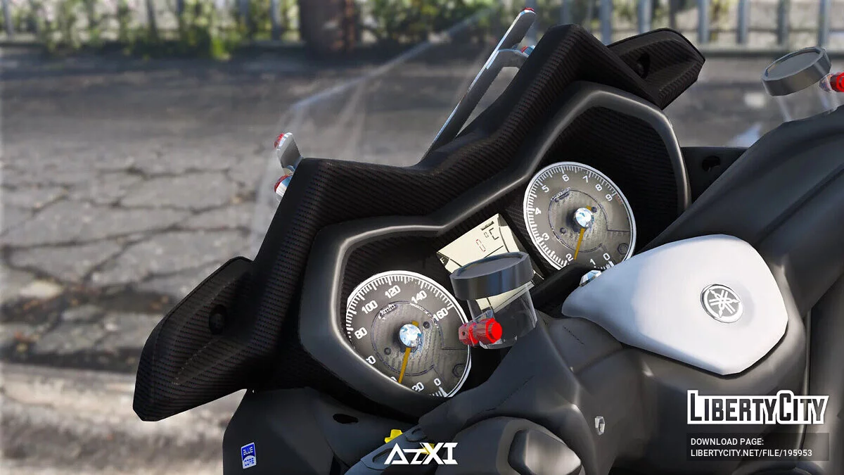 Yamaha X-Max 300 2017 Tuning v1.0.1 / GTA 5