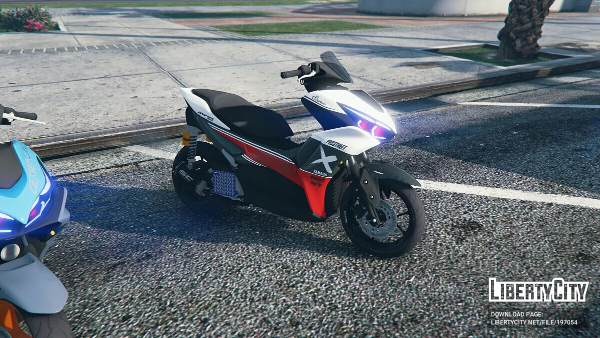 Yamaha Aerox 155 Conectado 2023 v1.0 / GTA 5