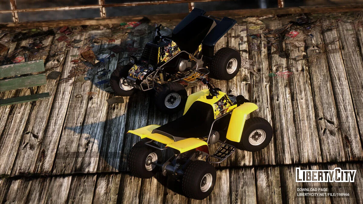 1987 Yamaha Banshee [Add-On | Template | LODs] 1.1 / GTA 5