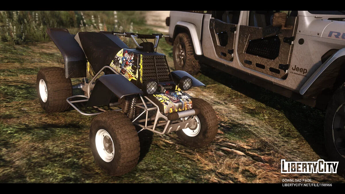 1987 Yamaha Banshee [Add-On | Template | LODs] 1.1 / GTA 5