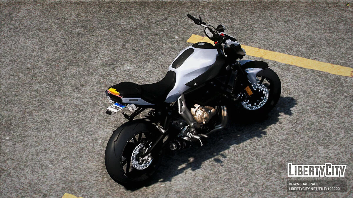 Yamaha MT-07 CHAVE v1.0 / GTA 5