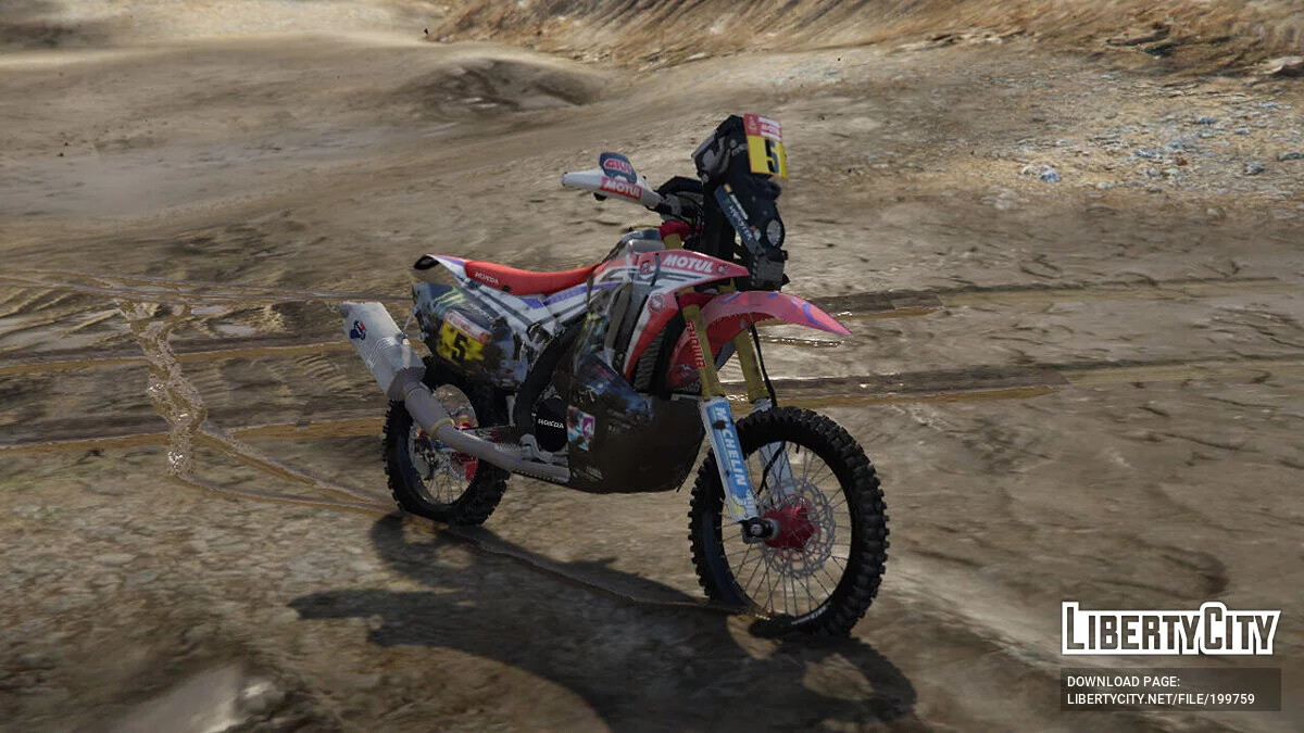 Honda CRF 450R Dakar / GTA 5