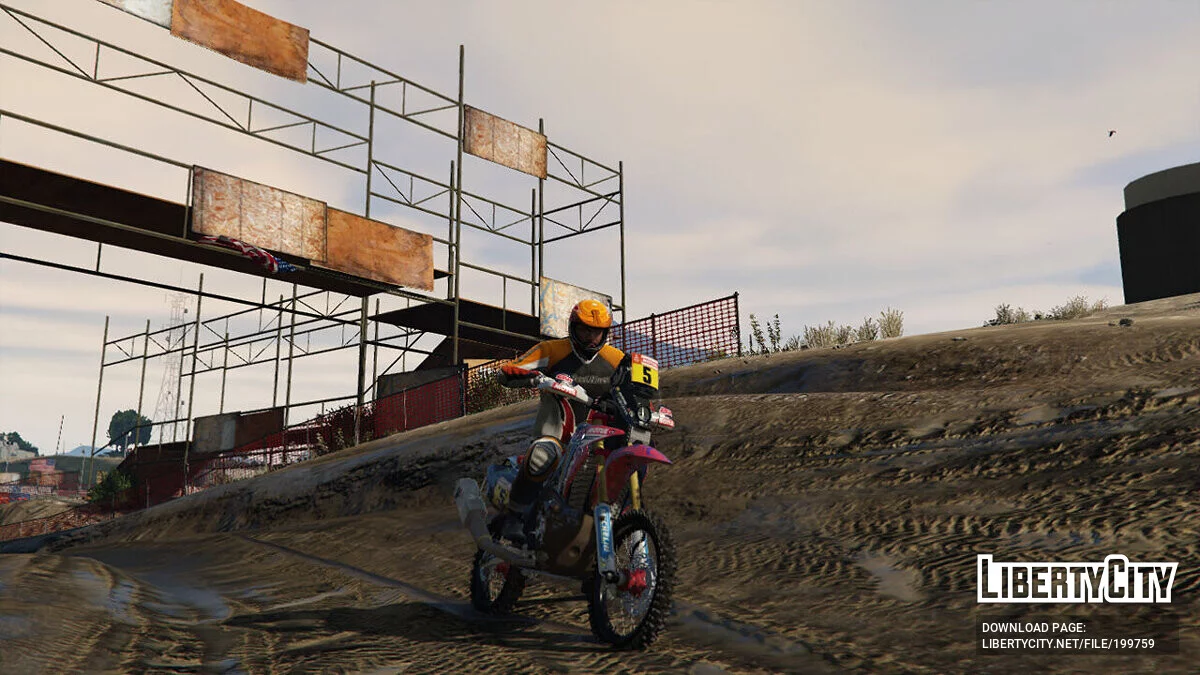 Honda CRF 450R Dakar / GTA 5