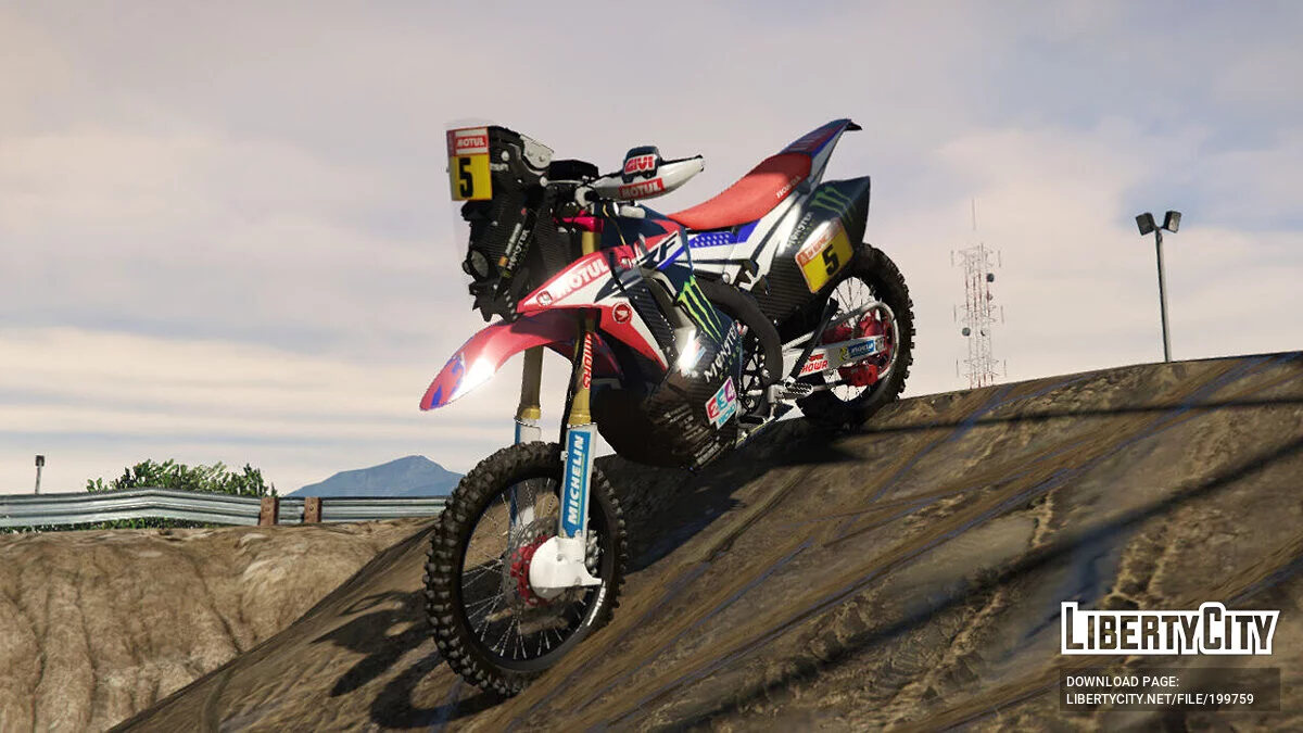 Honda CRF 450R Dakar / GTA 5