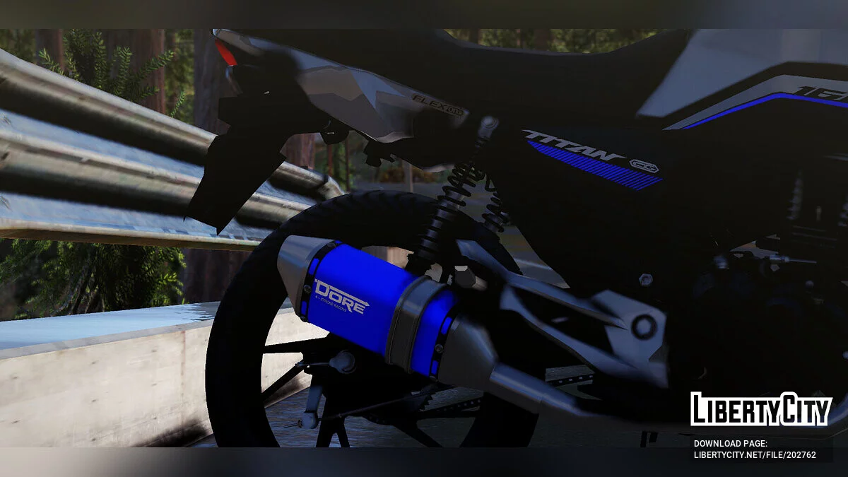 Honda 160 Titan 2024 / GTA 5