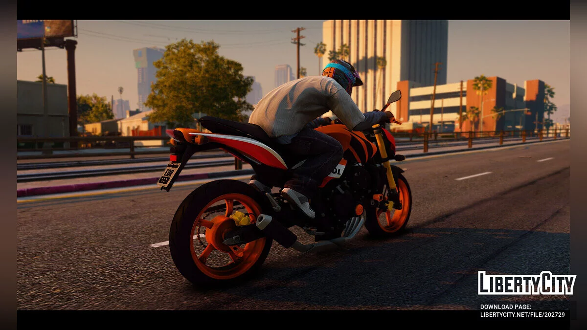 Honda Hornet Repsol 2010 v1.5 / GTA 5