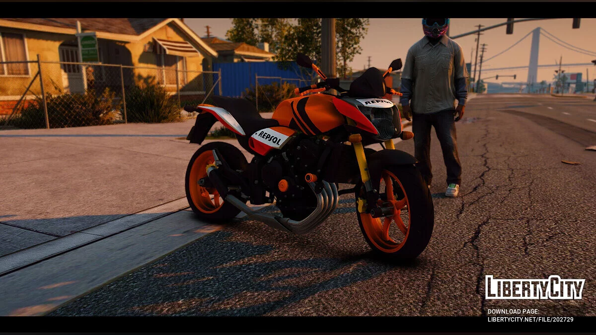Honda Hornet Repsol 2010 v1.5 / GTA 5
