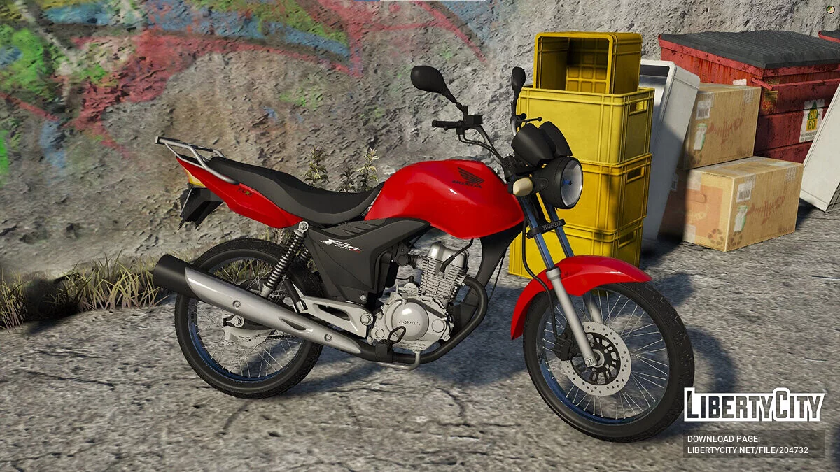 Honda Fan 150 Mix v1.0 / GTA 5