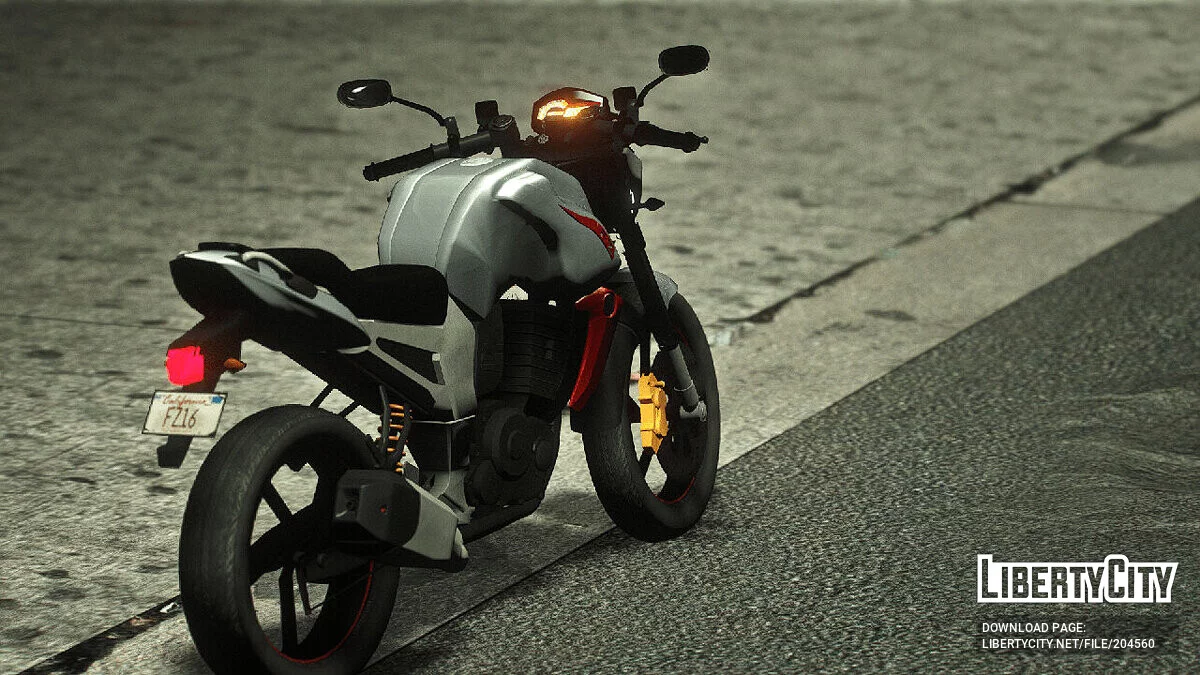 Yamaha FZ16 Mod v1.0 / GTA 5