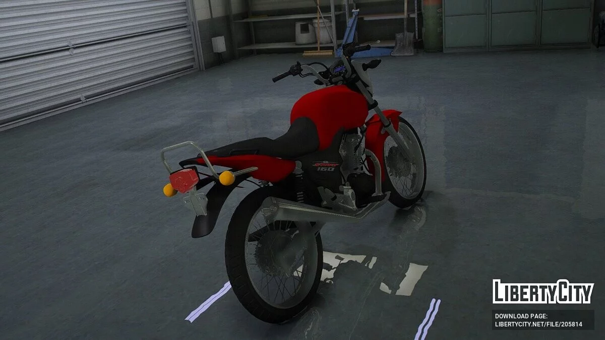 Honda Start 190 Dichavada v1.0 / GTA 5