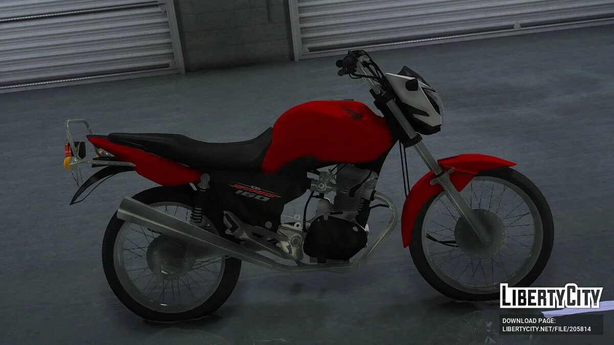Honda Start 190 Dichavada v1.0 / GTA 5