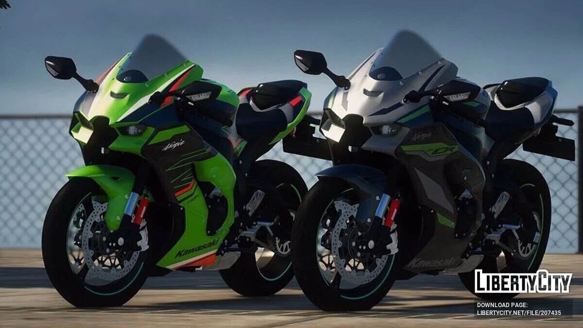 Kawasaki Ninja ZX10R KRT Edition 2024 / GTA 5