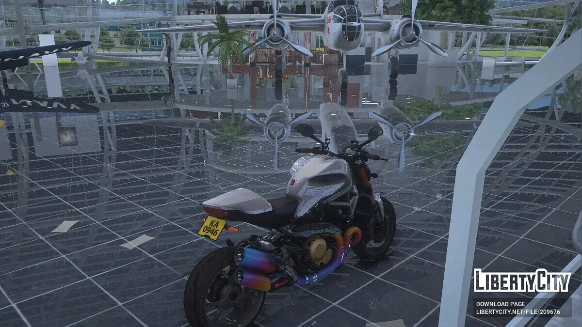 Ducati Monster 1200 v1.0 / جي تي أي 5