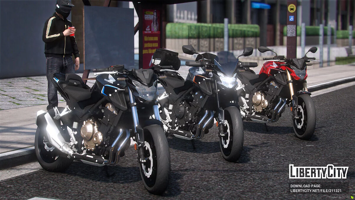 2023 Honda CB500F v1.0 / GTA 5