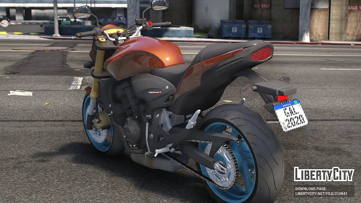 Honda Hornet 2012 v2.0 / GTA 5