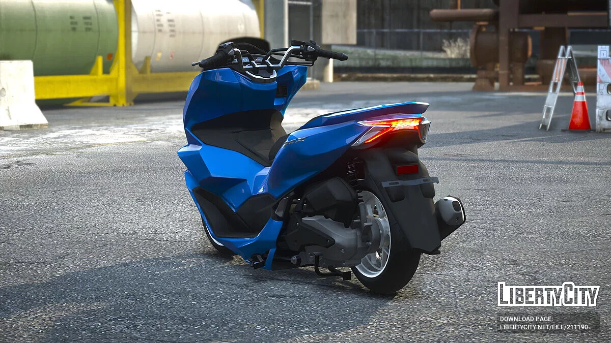 Honda New PCX160 v1.0 / GTA 5