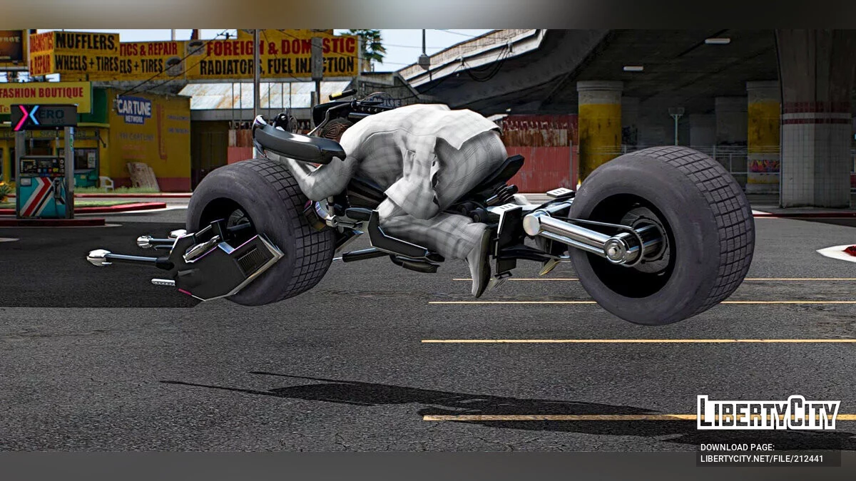 Flying Batpod Fly / GTA 5