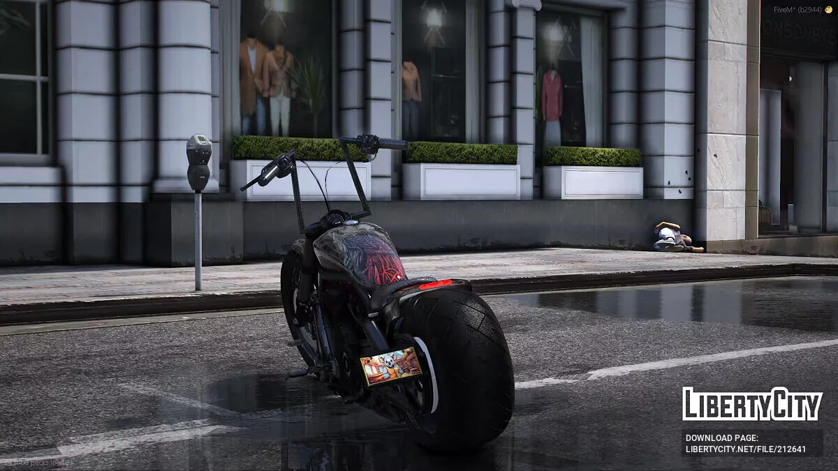 Harley Davidson V-Rod DeathGrip / GTA 5
