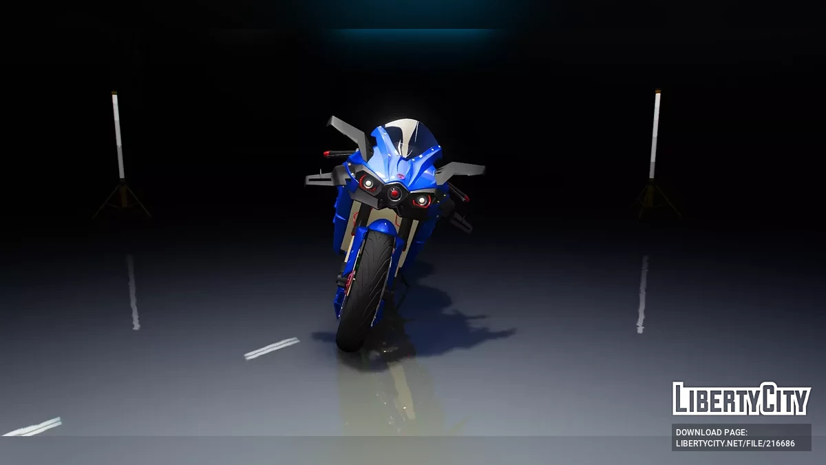 Kawasaki Ninja H2 v1.0 / GTA 5