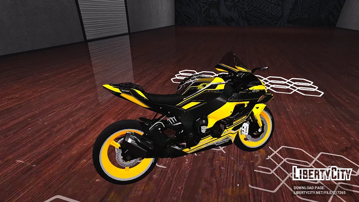Kavasaki zks-10r bobblebeem pour GTA 5