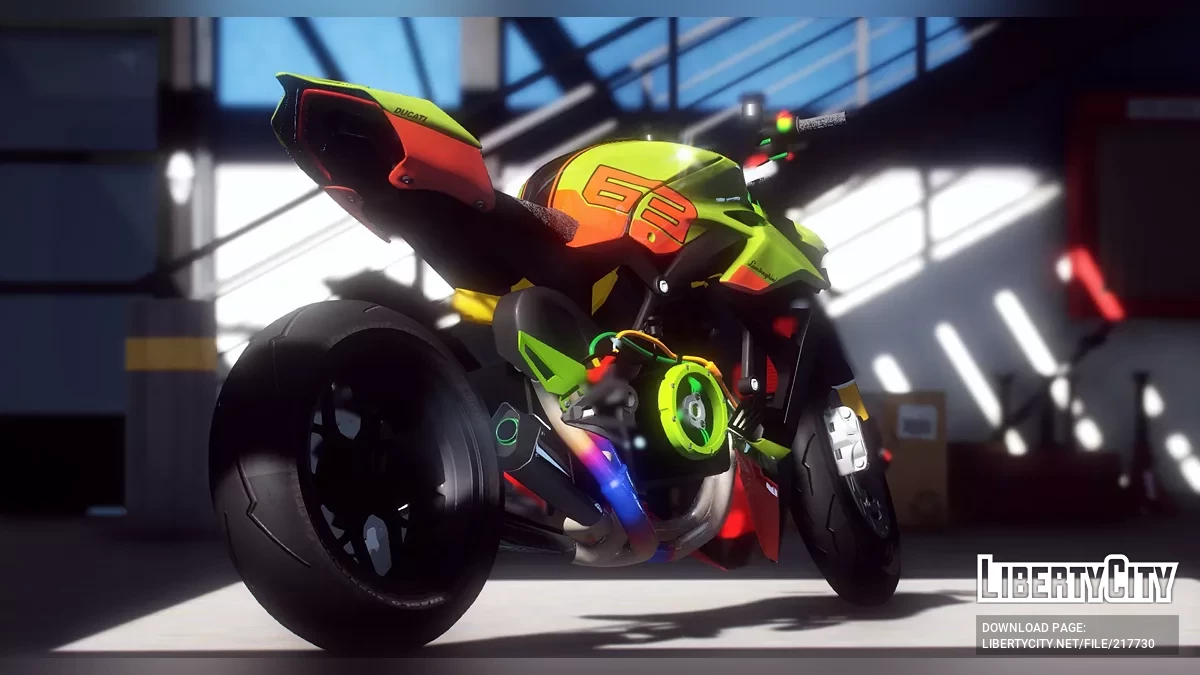 Lamborghini X Ducati V4 / GTA 5