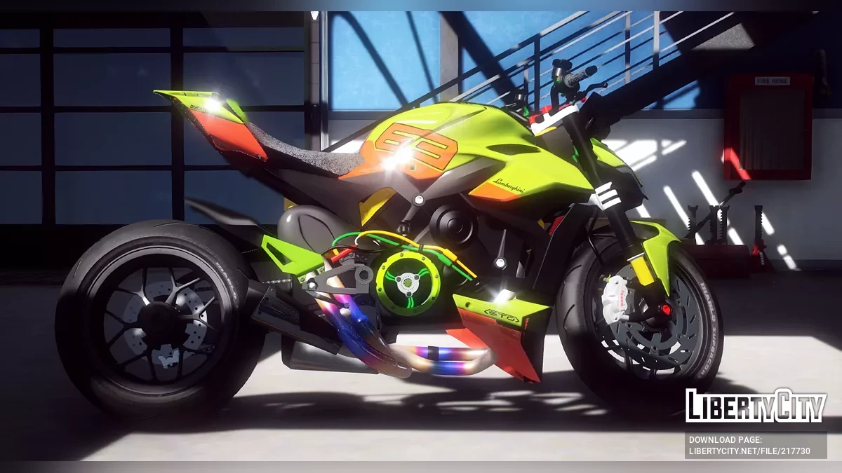 Lamborghini X Ducati V4 / GTA 5